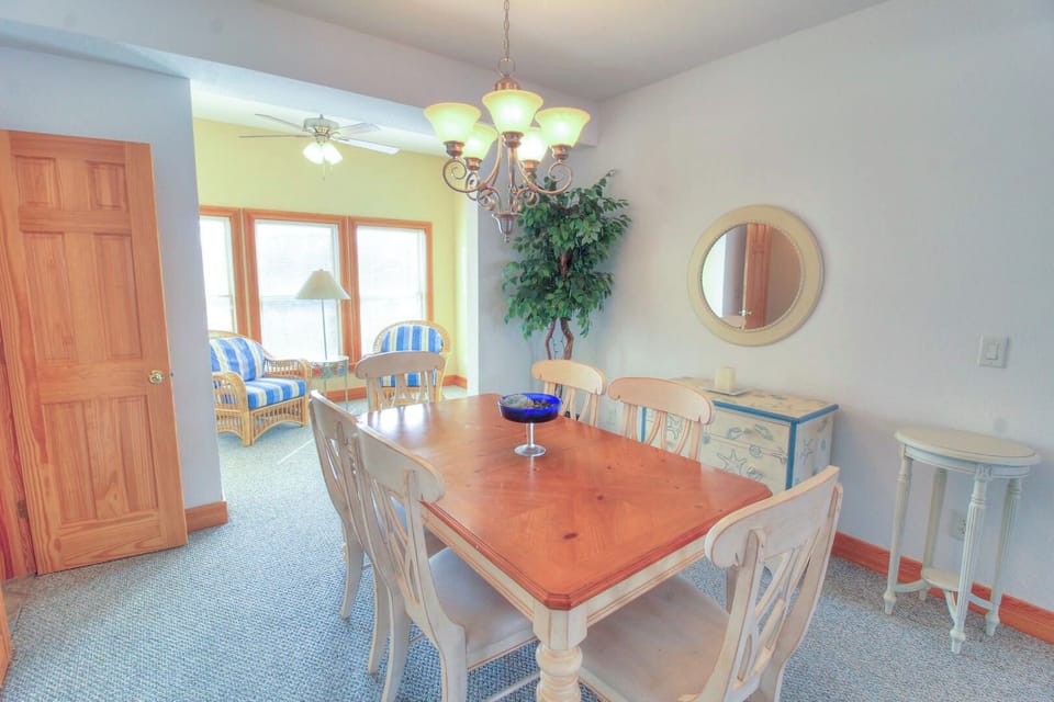 Dining Area with Deck Access