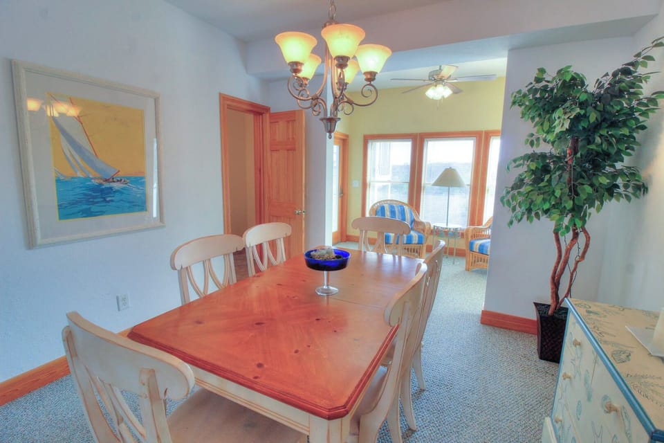 Dining Area with Deck Access