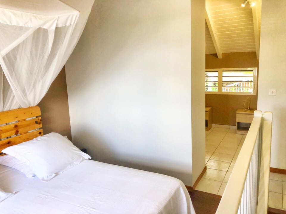 The double room of Duplex Cacao Residence O Coeur de Deshaies (2)