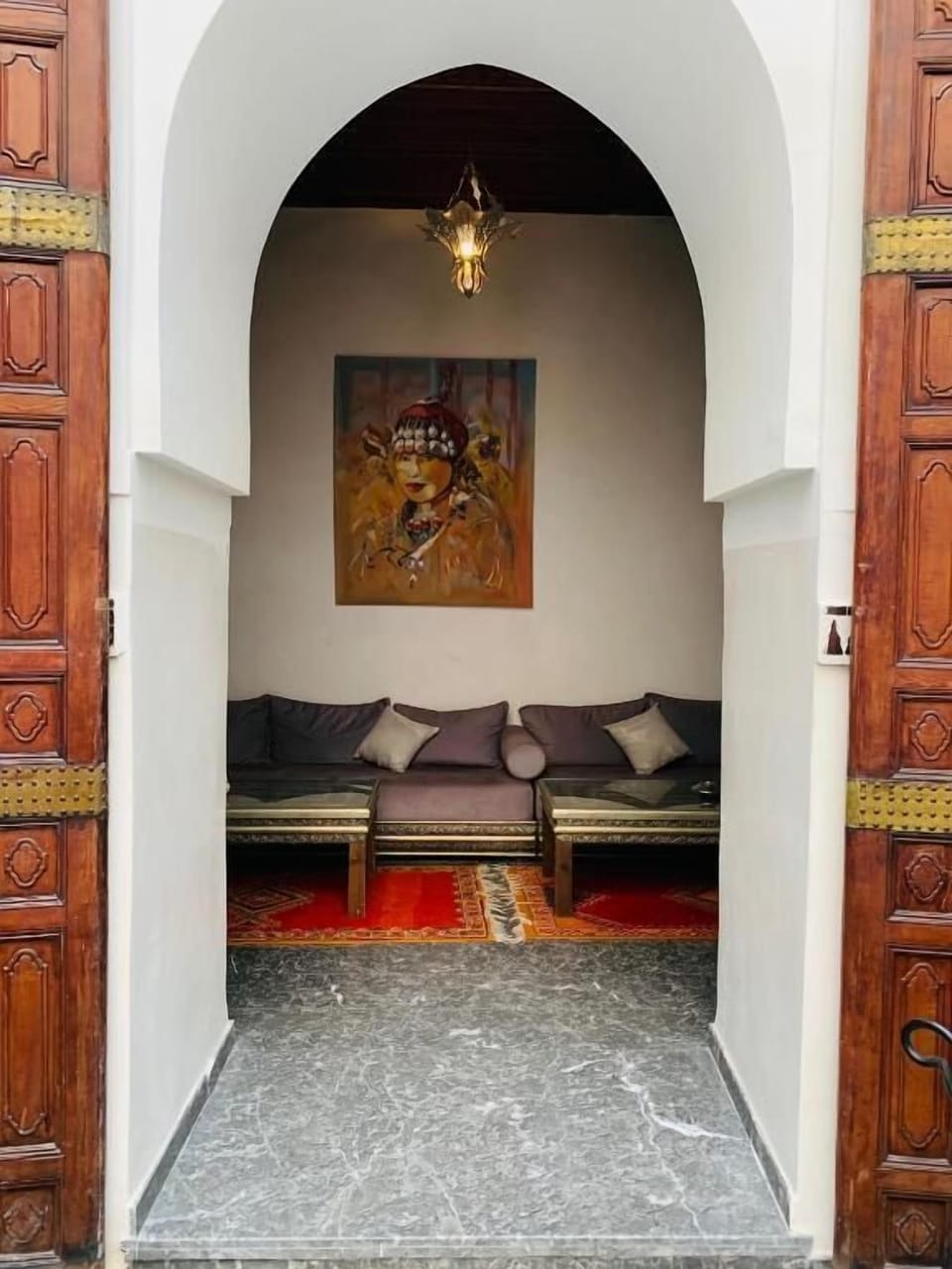 Lobby sitting area