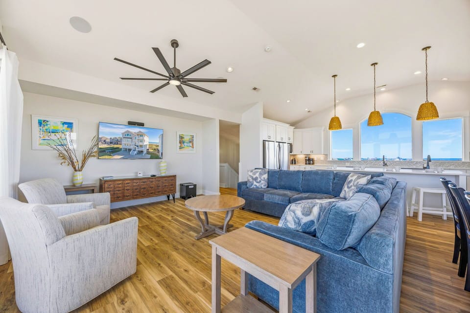 Surf or Sound Realty - 918 - Cape Sol - Great Room -4