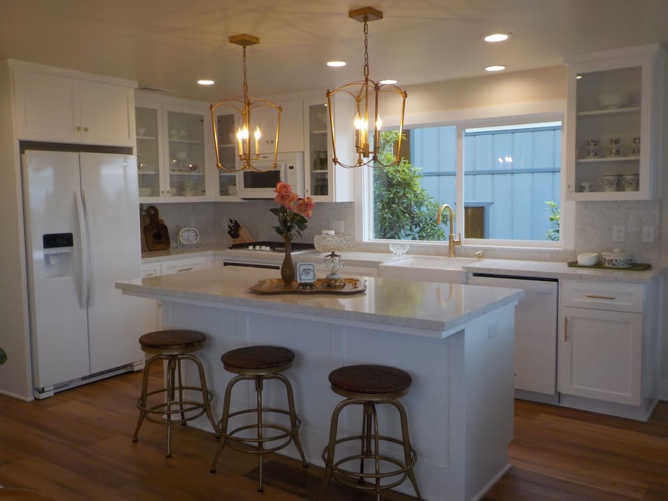 Open kitchen with all amenities.