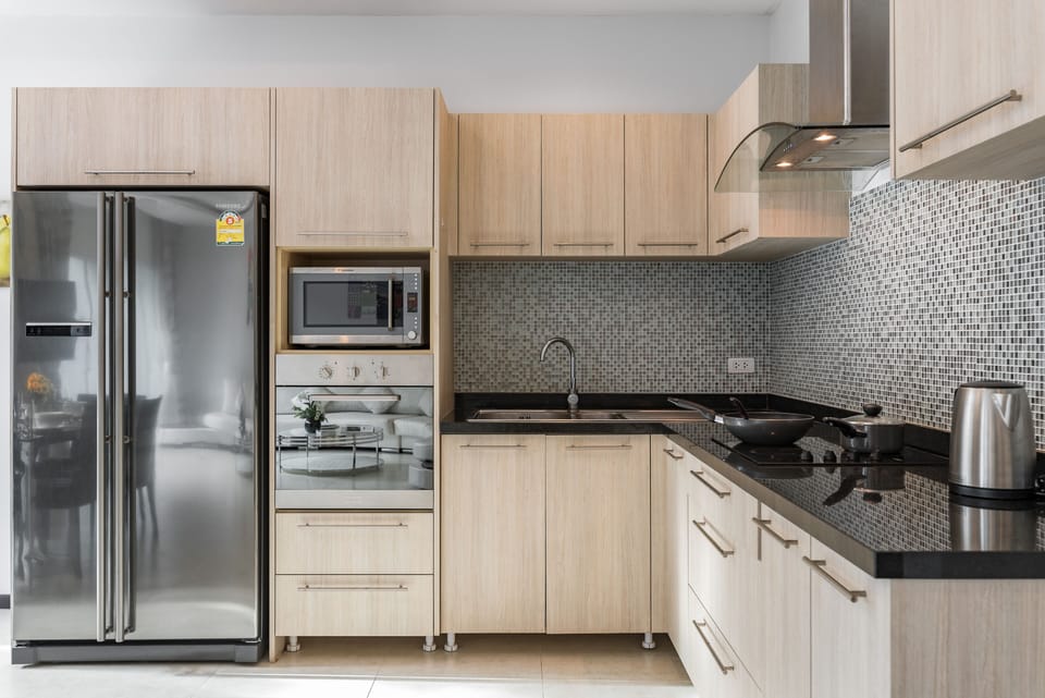 Villa, 3 Bedrooms, Non Smoking, Kitchen | Private kitchen | Full-size fridge, microwave, oven, stovetop