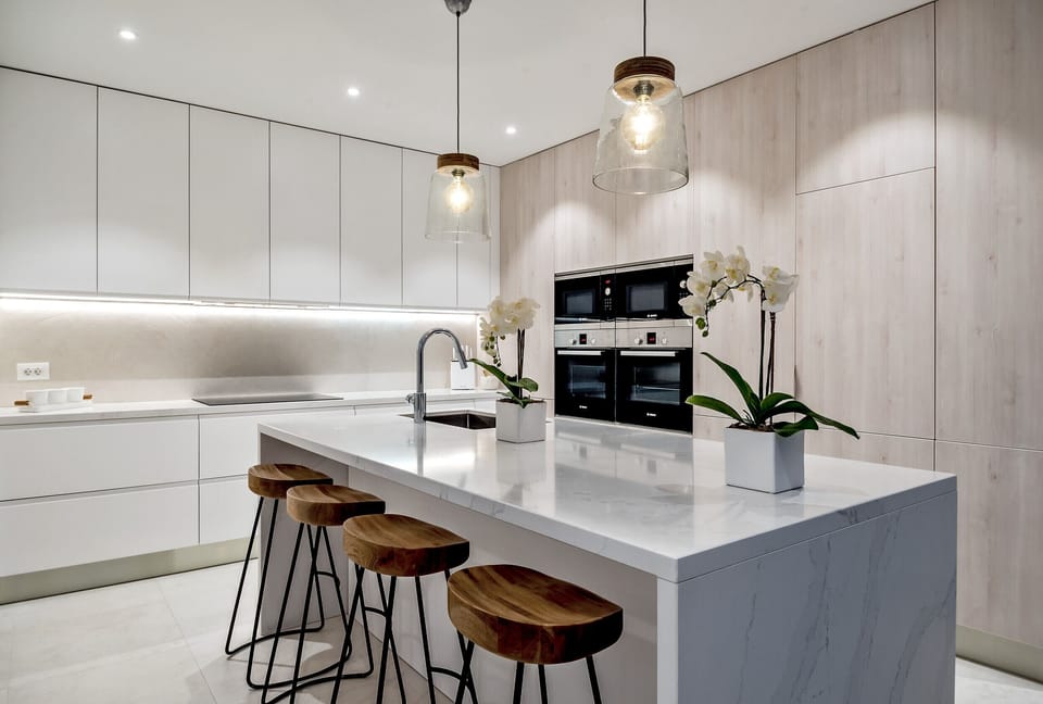 Villa, Private Pool | Private kitchen | Full-size fridge, microwave, oven, stovetop