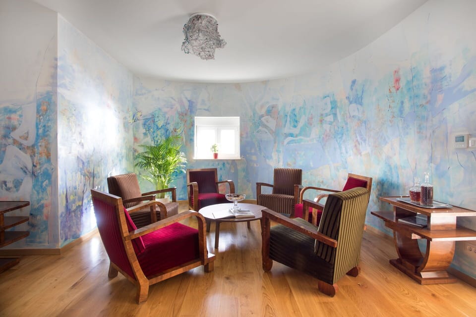 Luxury Villa, Private Pool | Living area | Flat-screen TV