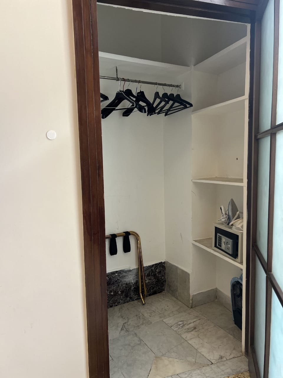 Deluxe Double Room, Balcony, City View | Minibar, in-room safe, desk, blackout drapes