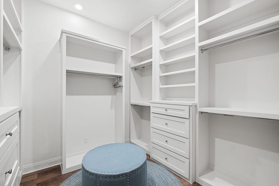2nd Floor Master Bedroom Closet
