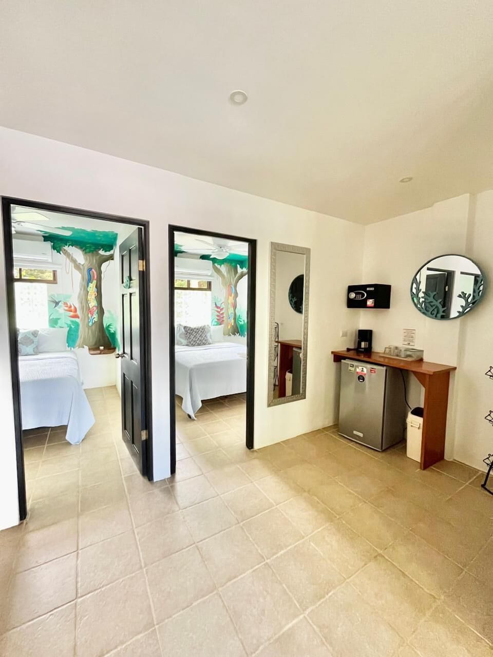 Deluxe Room, 2 Queen Beds | In-room safe, individually decorated, individually furnished