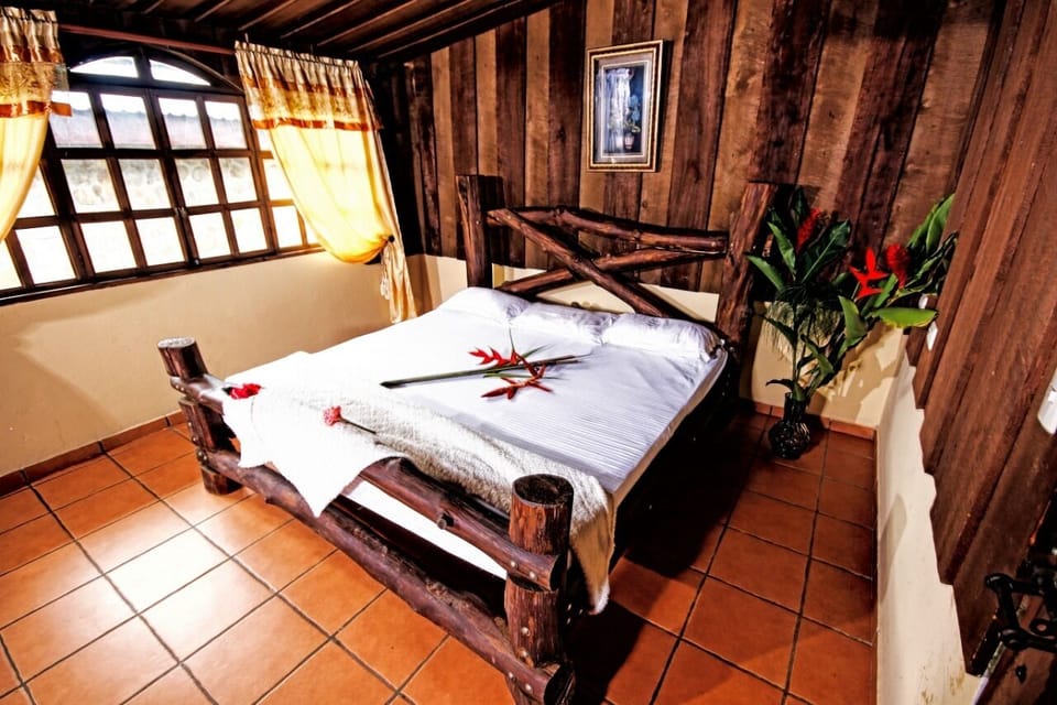 Deluxe Double Room, 1 King Bed | Hypo-allergenic bedding, down comforters, minibar, blackout drapes