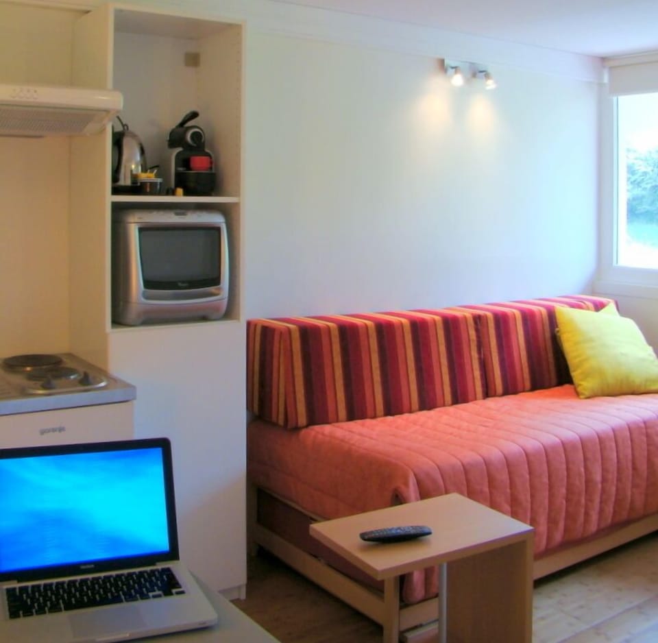 Studio | Living area | 19-inch LCD TV with digital channels, TV