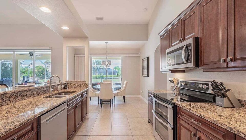 Walk Through Kitchen