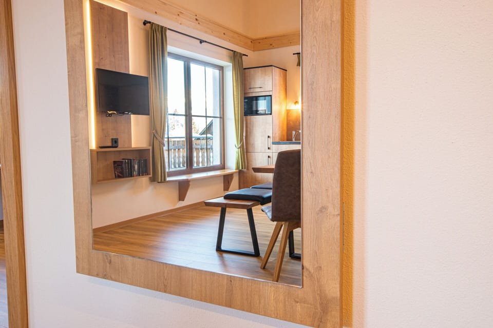 Family Chalet, 2 Bedrooms, Mountain View | Living area | 40-inch flat-screen TV with satellite channels, TV, table tennis