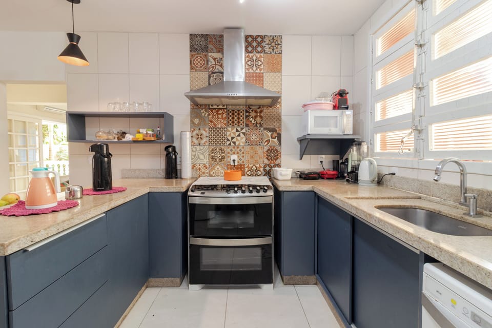 Mini-fridge, dishwasher, electric kettle