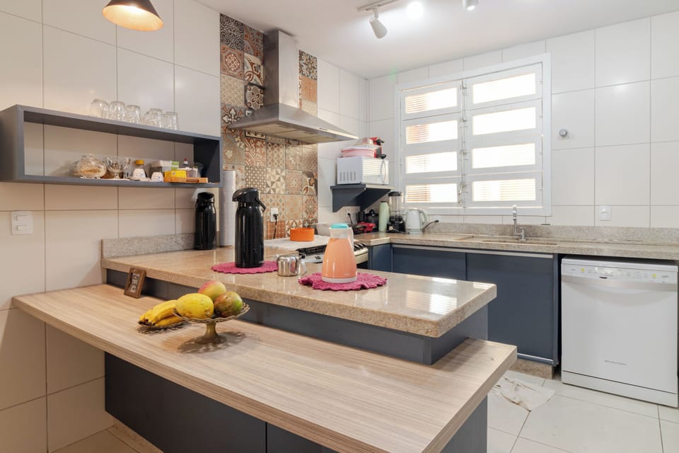 Mini-fridge, dishwasher, electric kettle