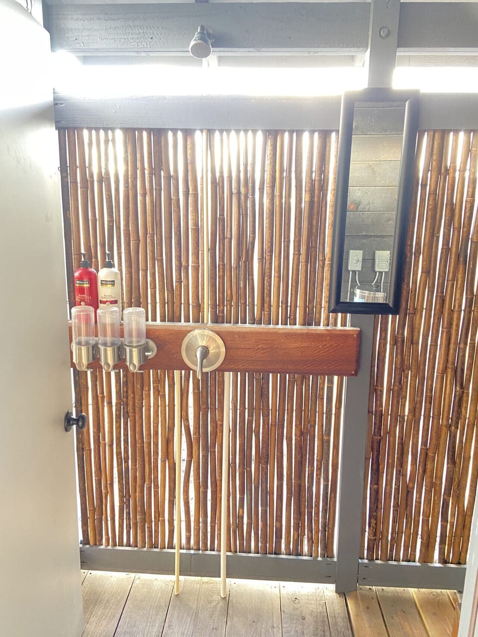 Simple, functional shower