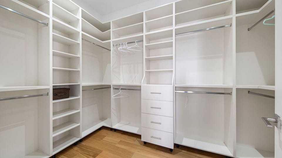 Ground level - Master bedroom closet
