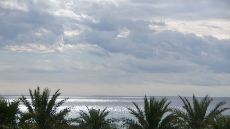 Photo taken from second floor balcony