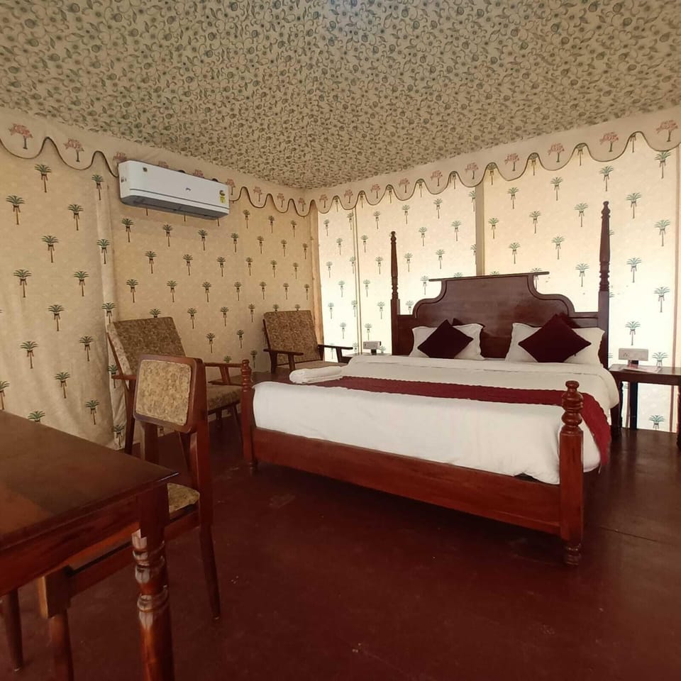 Luxury Tent | Egyptian cotton sheets, premium bedding, down comforters, minibar