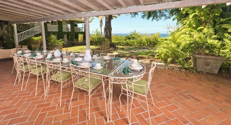 Terrace dining