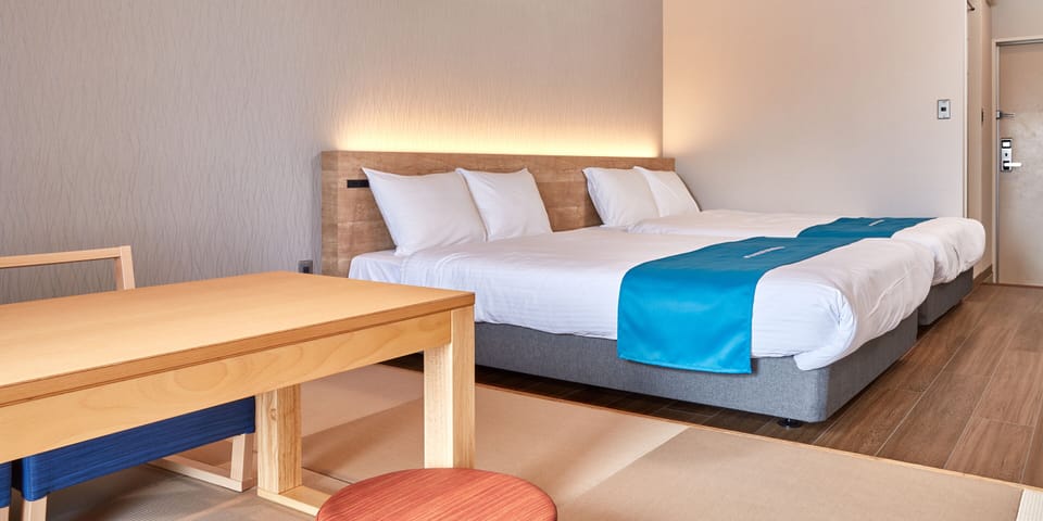 Japanese Western Style Room | Desk, WiFi (free), bed sheets