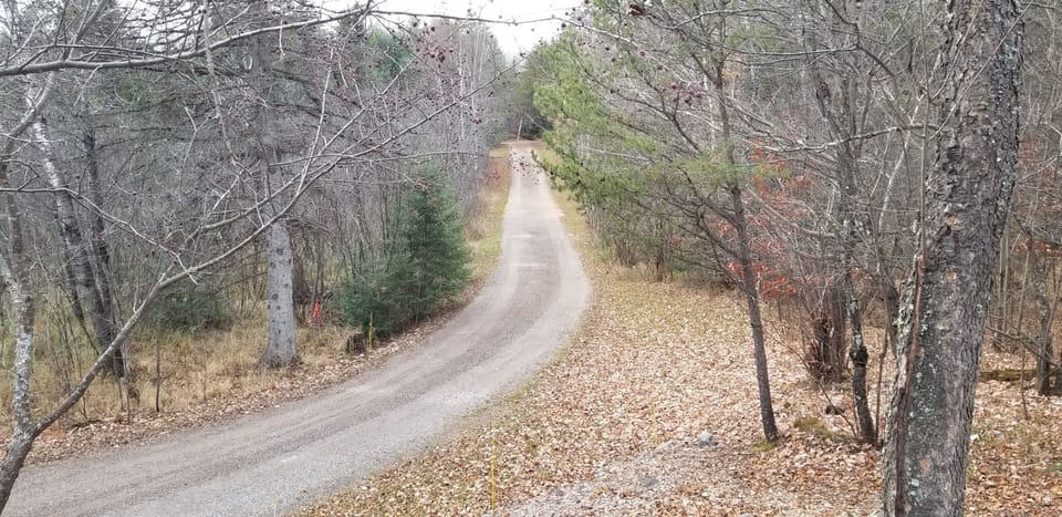 Long Private Driveway