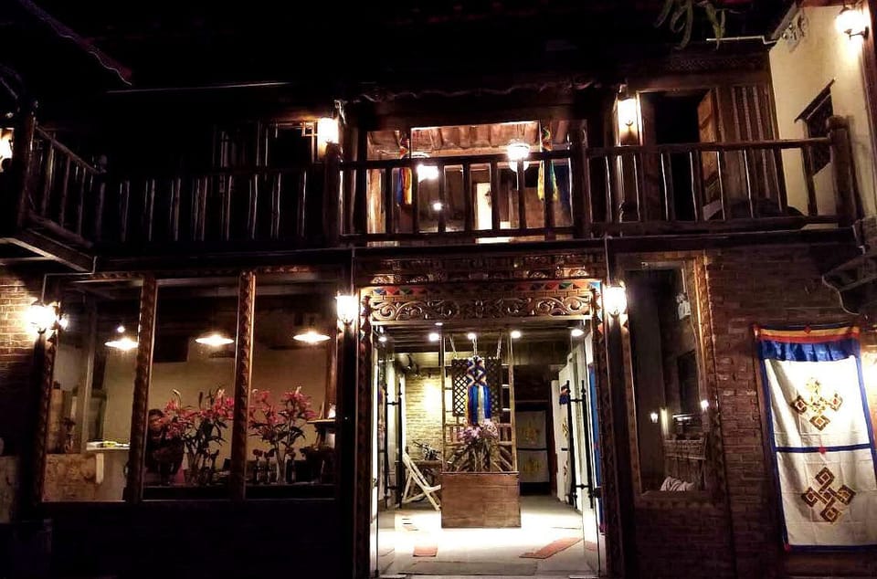 Front of property - evening/night