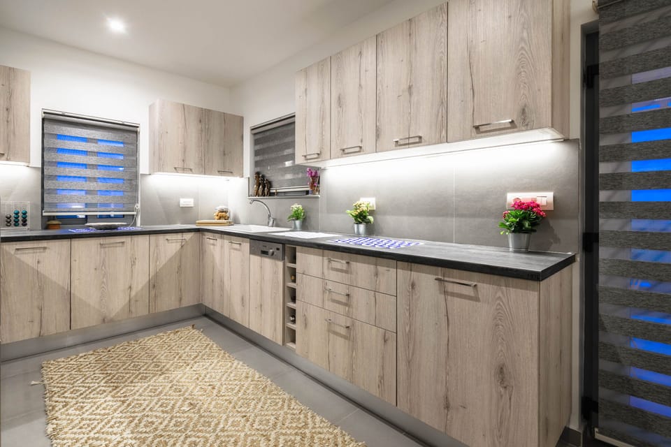 Villa, 3 Bedrooms, Private Pool | Private kitchen | Full-size fridge, oven, stovetop, coffee/tea maker
