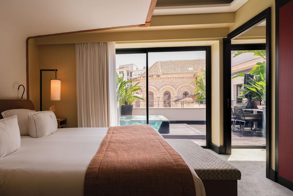 Suite, Terrace (Jacuzzi) | Premium bedding, free minibar, in-room safe, individually decorated