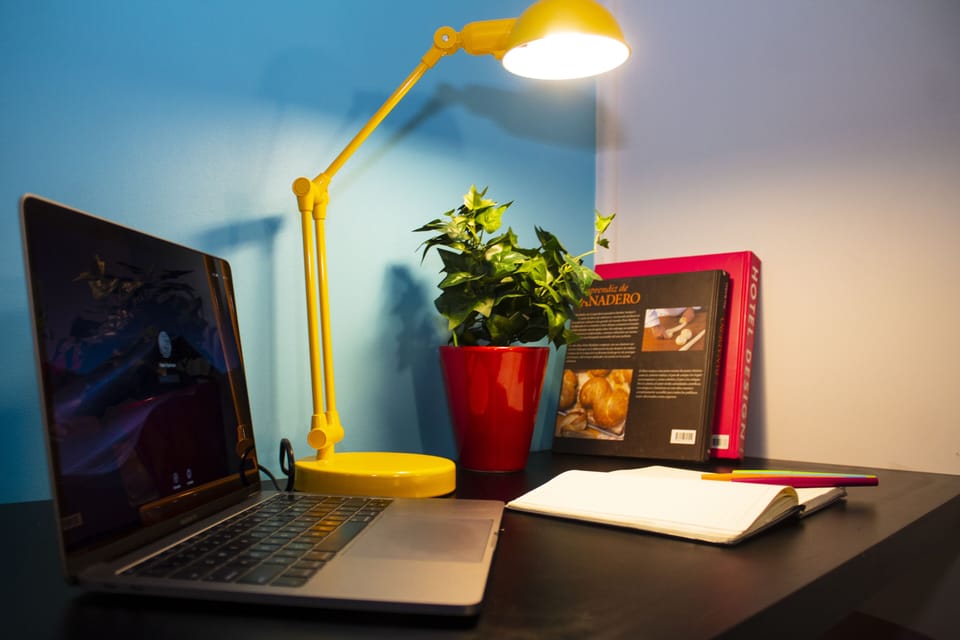 In-room business center