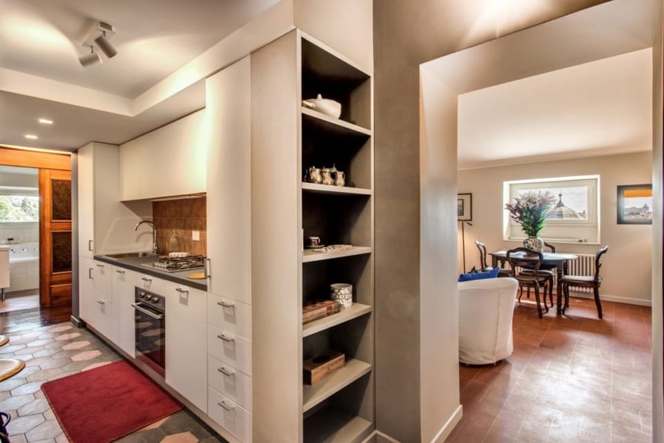 Apartment, 2 Bedrooms | Private kitchen | Full-size fridge, microwave, oven, stovetop