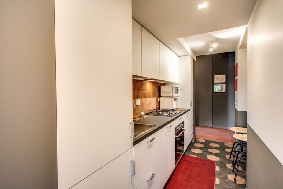 Apartment, 2 Bedrooms | Private kitchen | Full-size fridge, microwave, oven, stovetop