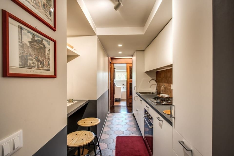 Apartment, 2 Bedrooms | Private kitchen | Full-size fridge, microwave, oven, stovetop