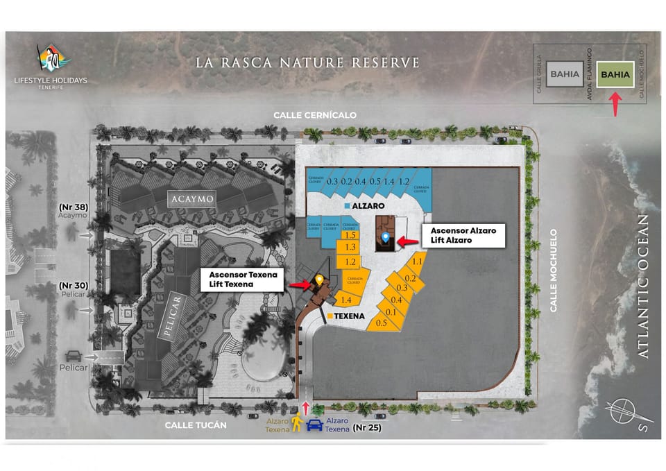 Map of garage
