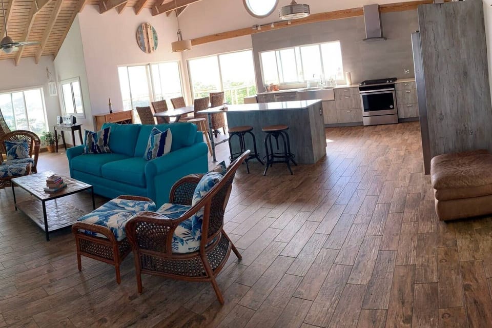 Spacious living open concept