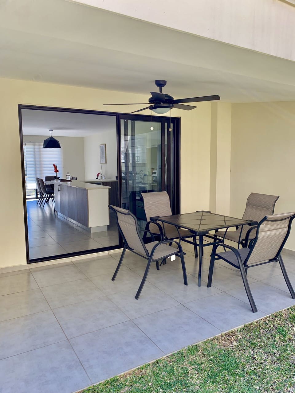 Backyard Patio Area 