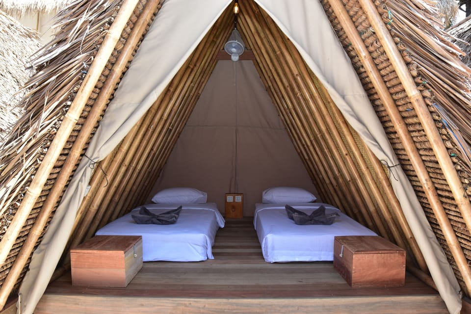 Twin Teepee | WiFi (free), bed sheets