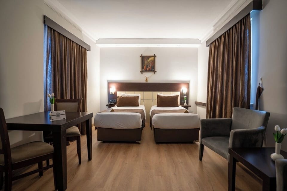 Standard Double or Twin Room | Premium bedding, minibar, in-room safe, desk