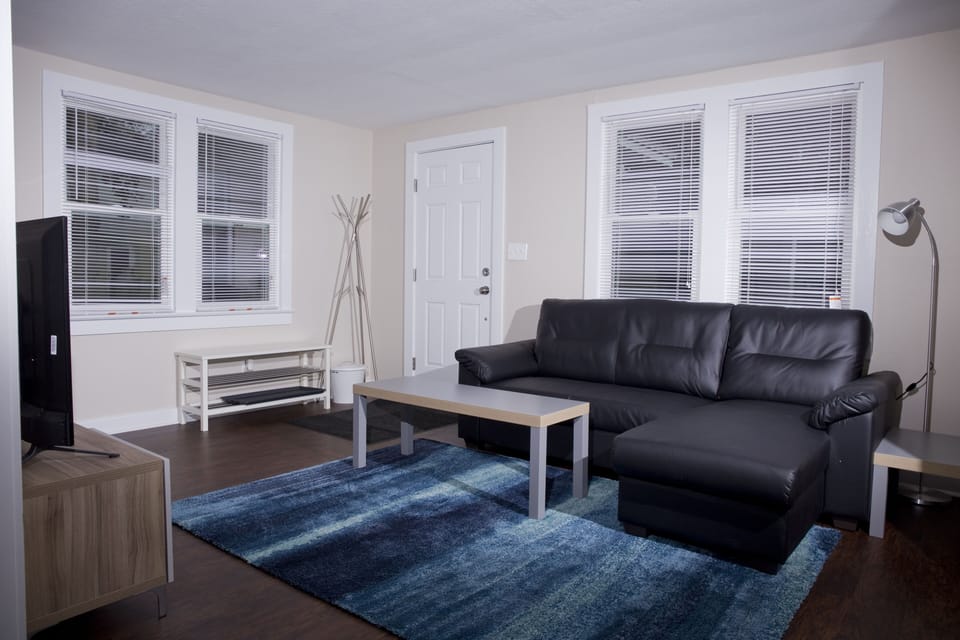 Entrance and living area