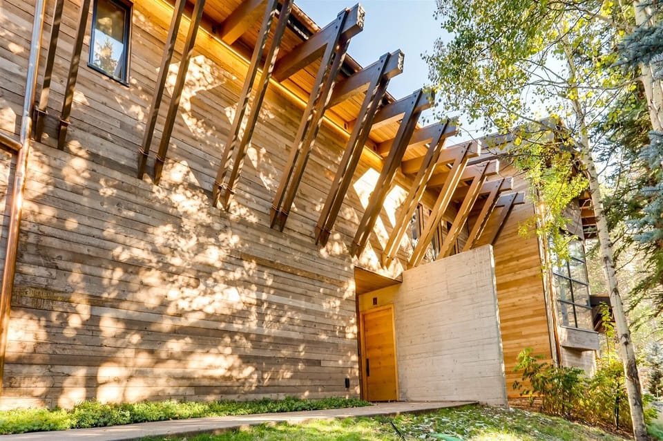 Large new contemporary home in Vail Village
