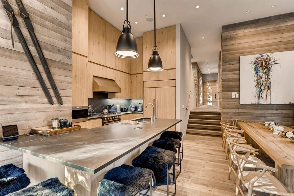 Large new contemporary home in Vail Village