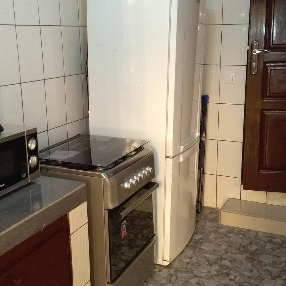 Comfort Apartment, 2 Bedrooms | Private kitchen | Full-size fridge, microwave, oven, stovetop