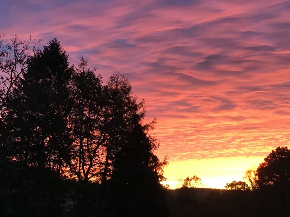 Sunrise over talley