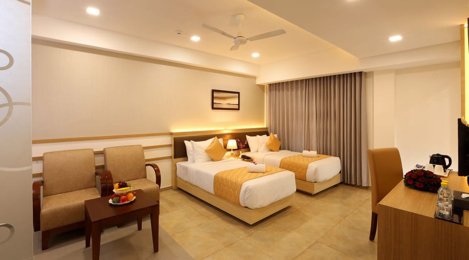 Deluxe Double Room | Egyptian cotton sheets, premium bedding, down comforters