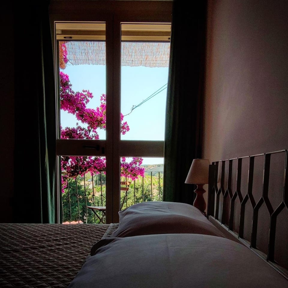 Double Room (Private External Bathroom) | Premium bedding, down comforters, blackout drapes, WiFi