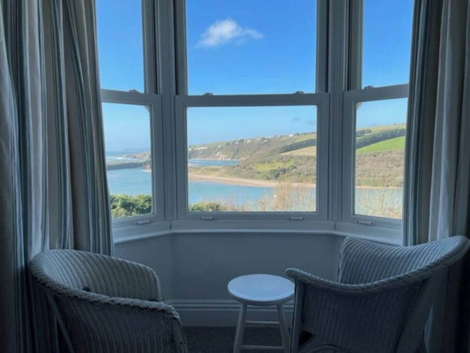 Bedroom 1 - lovely views over the estuary