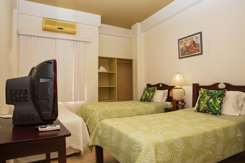 Standard Triple Room, 3 Twin Beds | Hypo-allergenic bedding available, down comforters, blackout drapes