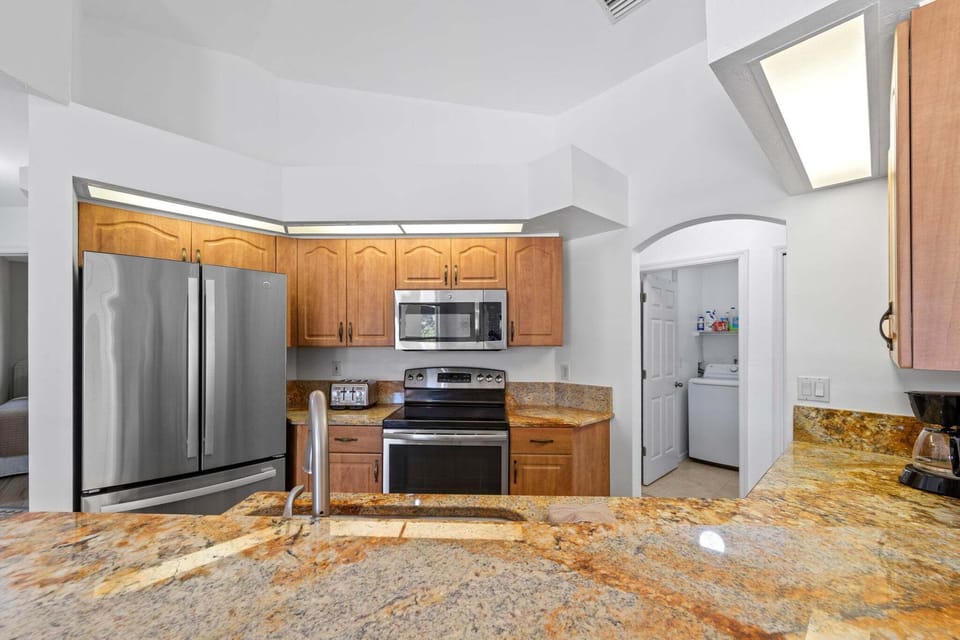 Kitchen with Granite Counter