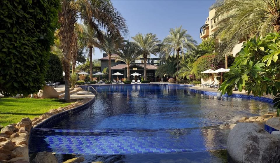 Main pool few steps away.