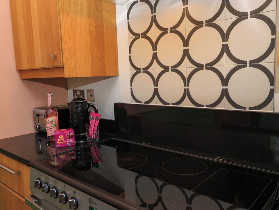 Fridge, microwave, dishwasher, highchair