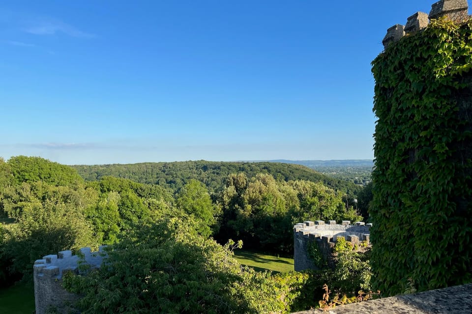 View from Walton Castle